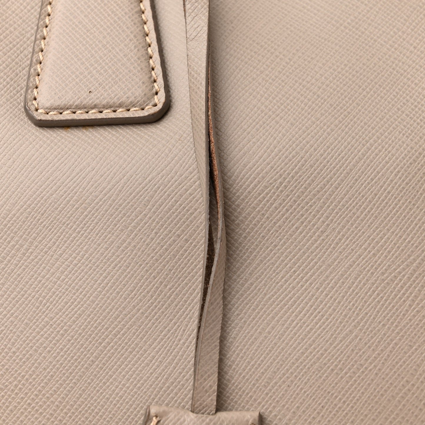 Saffiano Large Galleria Double Zip Tote Argilla