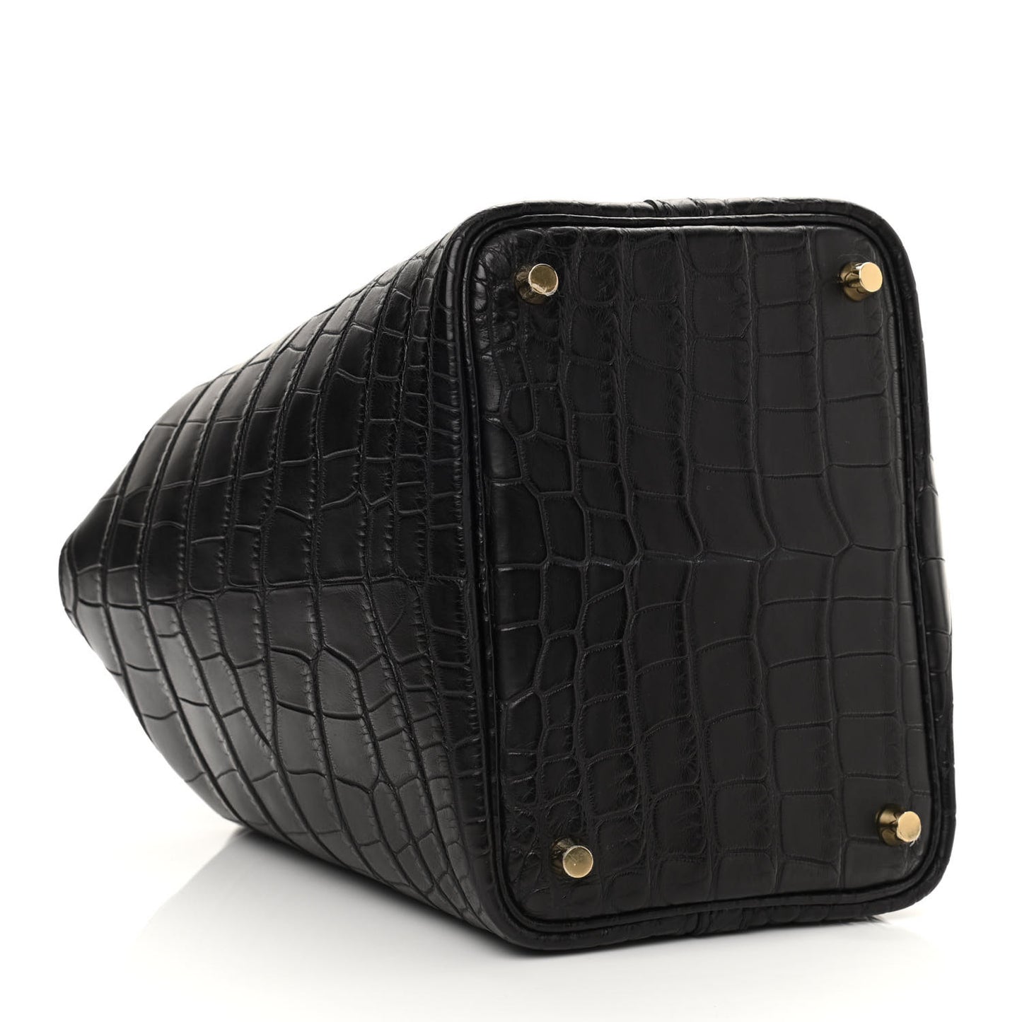 Matte Alligator Picotin Lock 18 Black