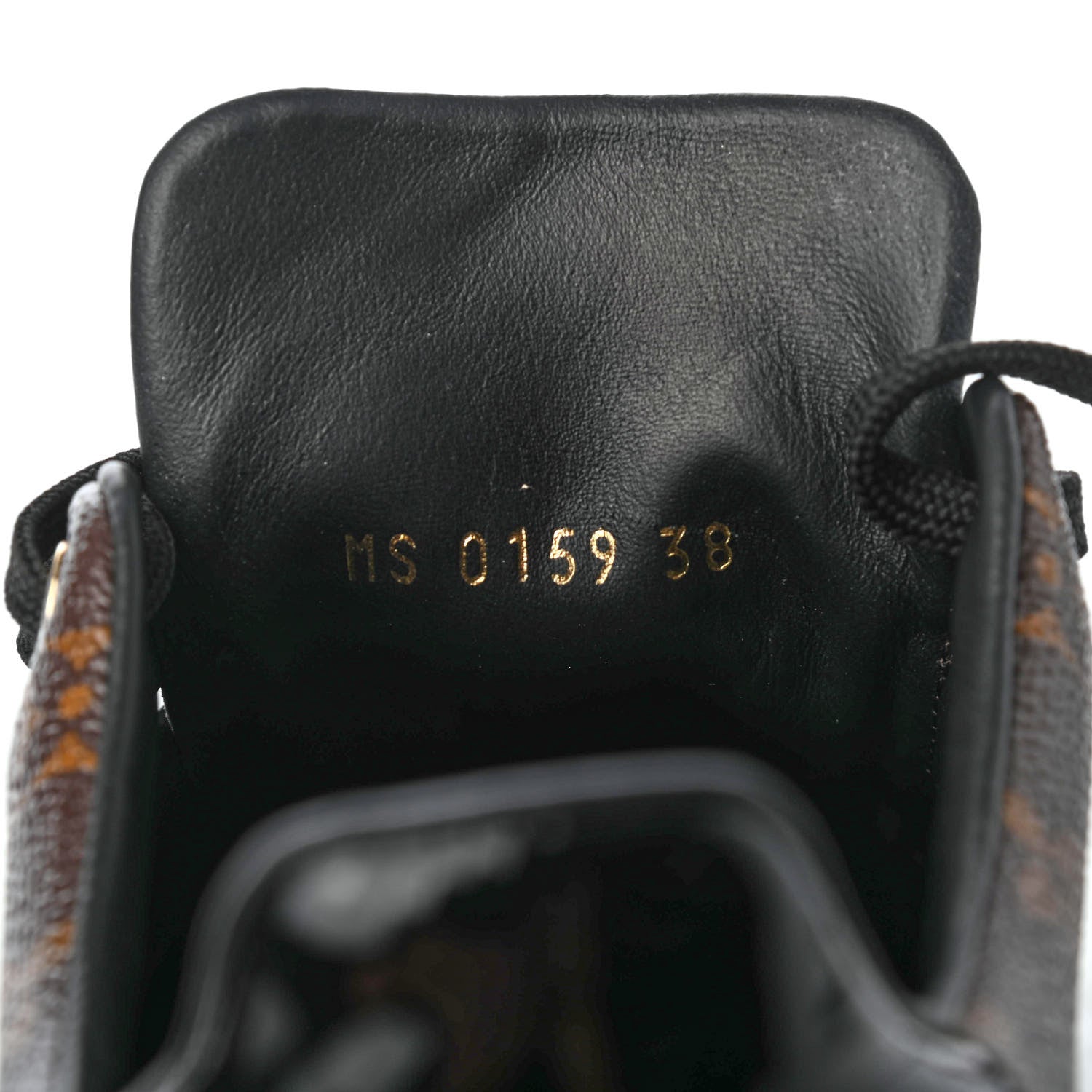 Louis Vuitton Patent Monogram Frontrow Sneakers 38 9 of 9