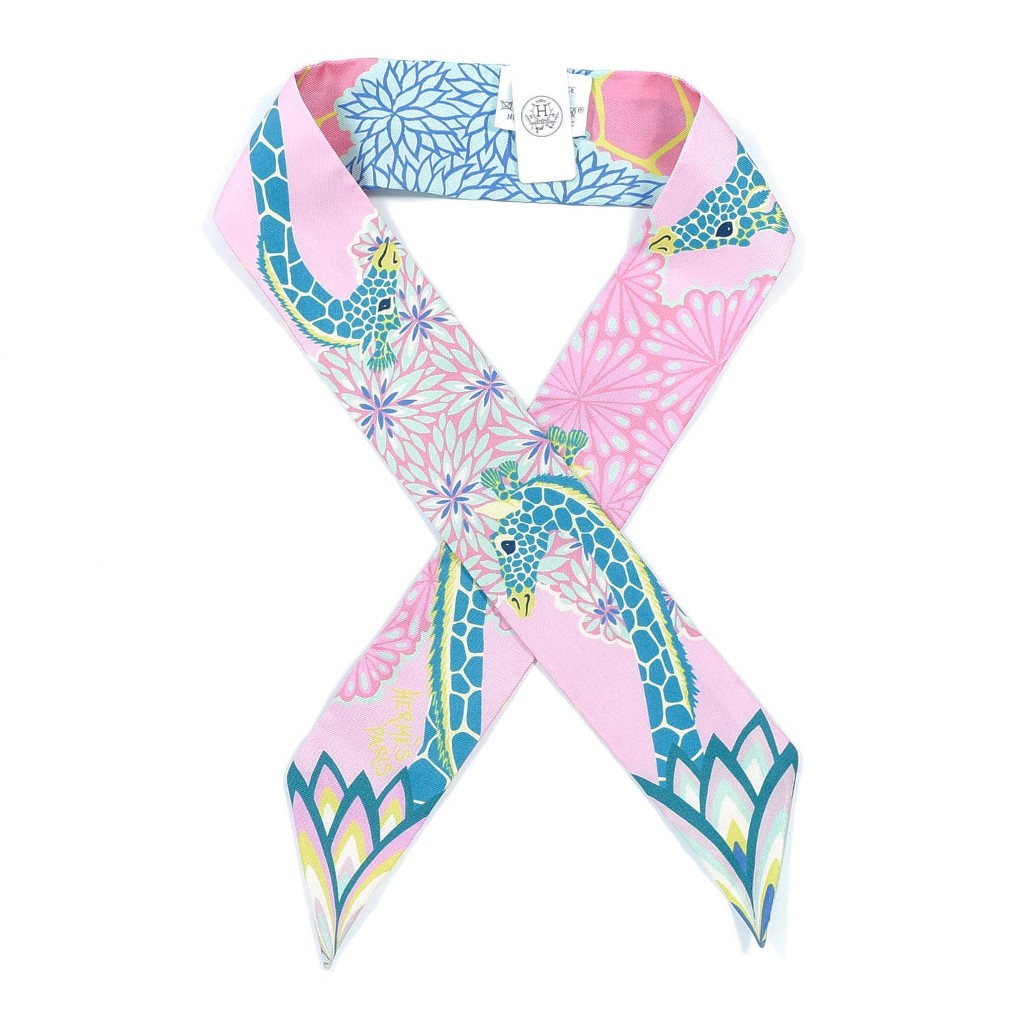 Silk The Three Graces Twilly Rose Bonbon Canard