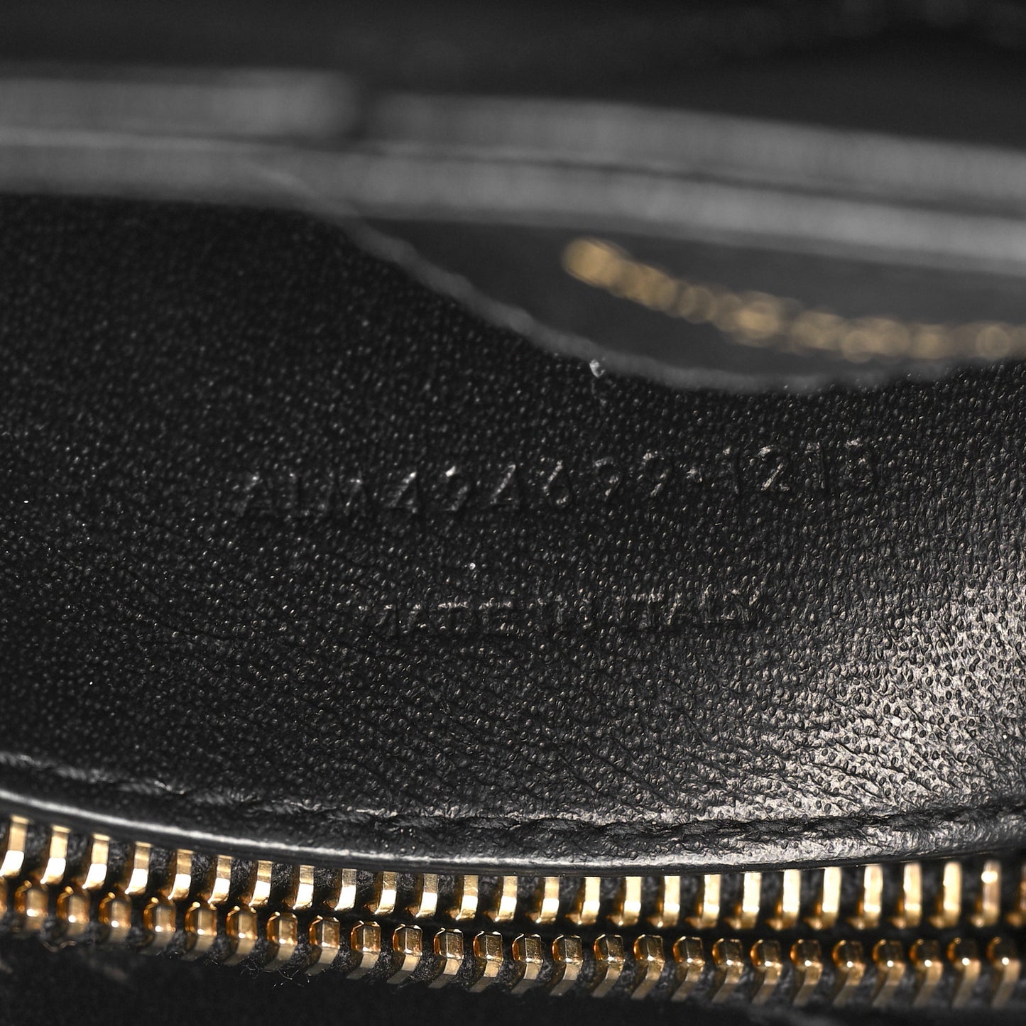 Calfskin Y Quilted Monogram Small Loulou Chain Satchel Black