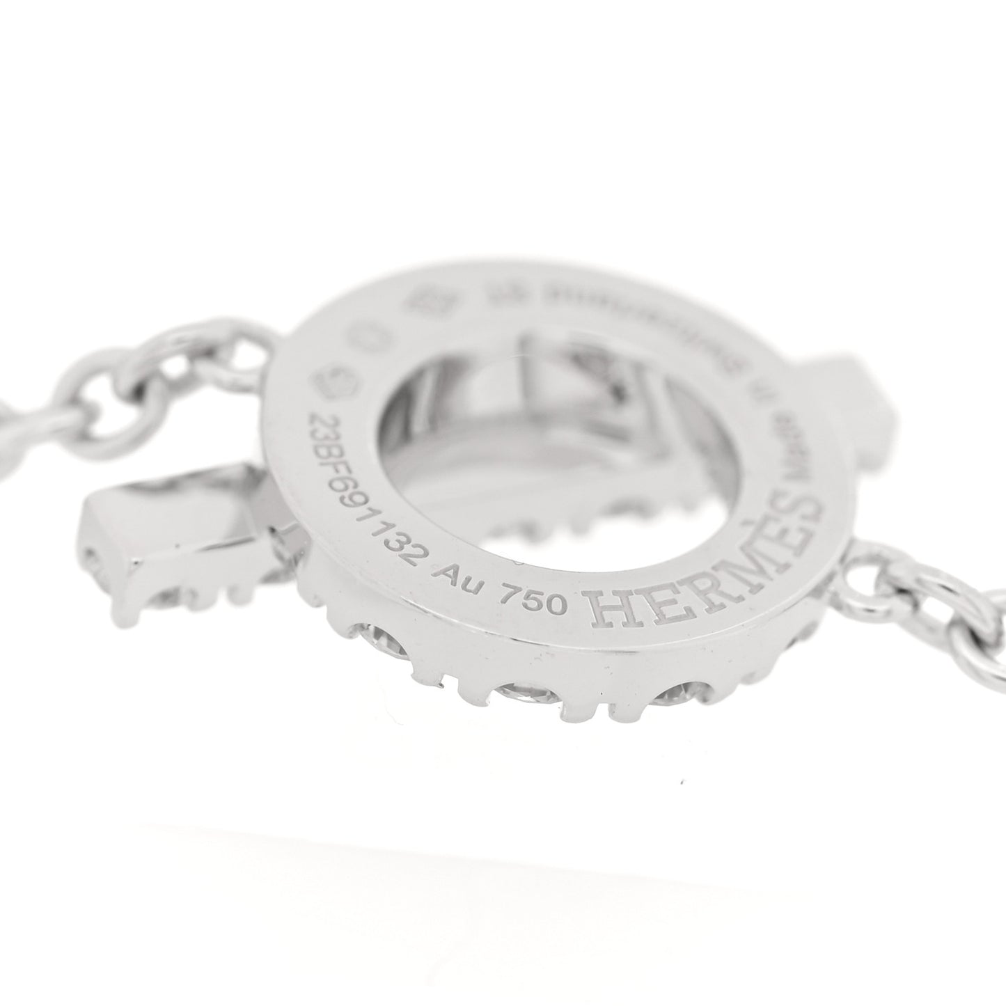 18K White Gold Diamond Finesse Bracelet ST