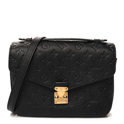 Louis Vuitton Empreinte Pochette Metis Black 1 of 12