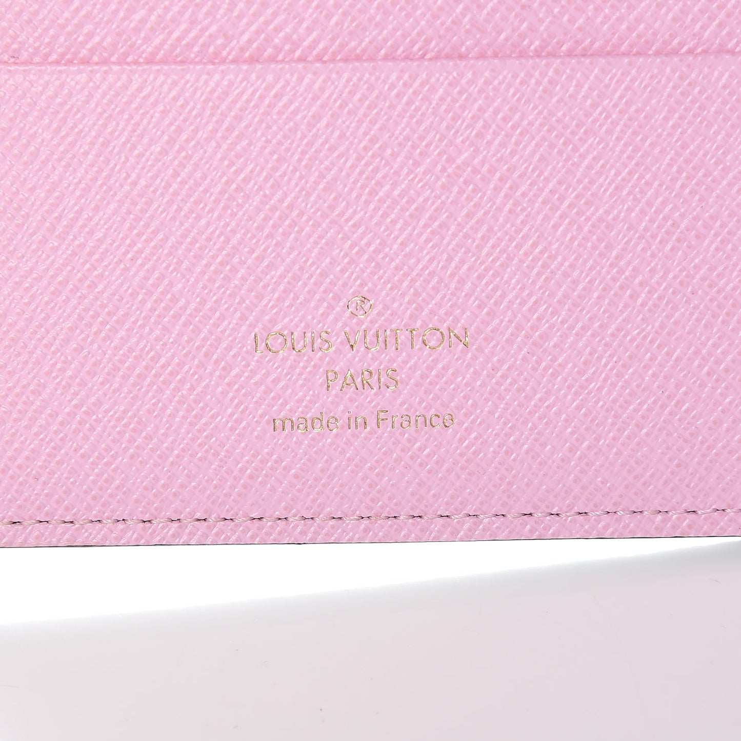 Monogram 2016 Christmas Animation Passport Cover Rose Ballerine