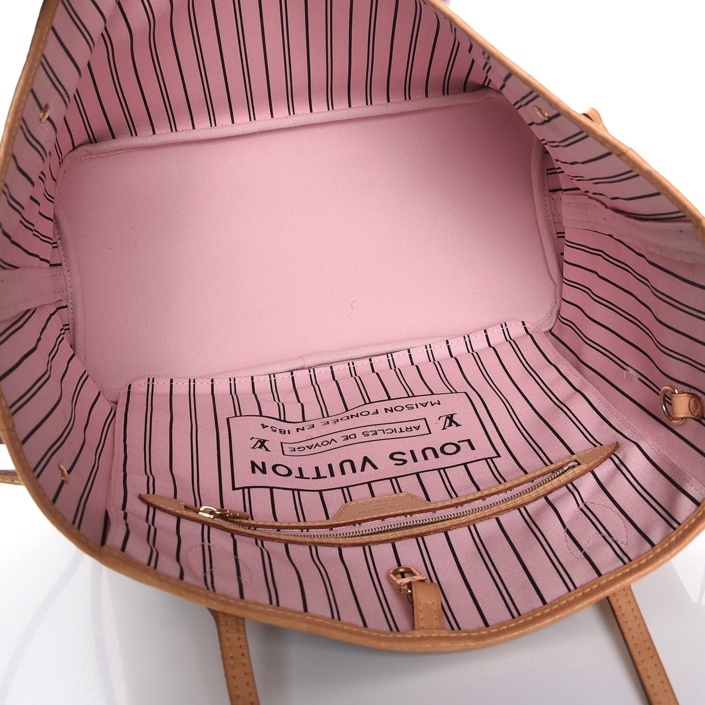 Monogram Neo Neverfull MM Rose Ballerine