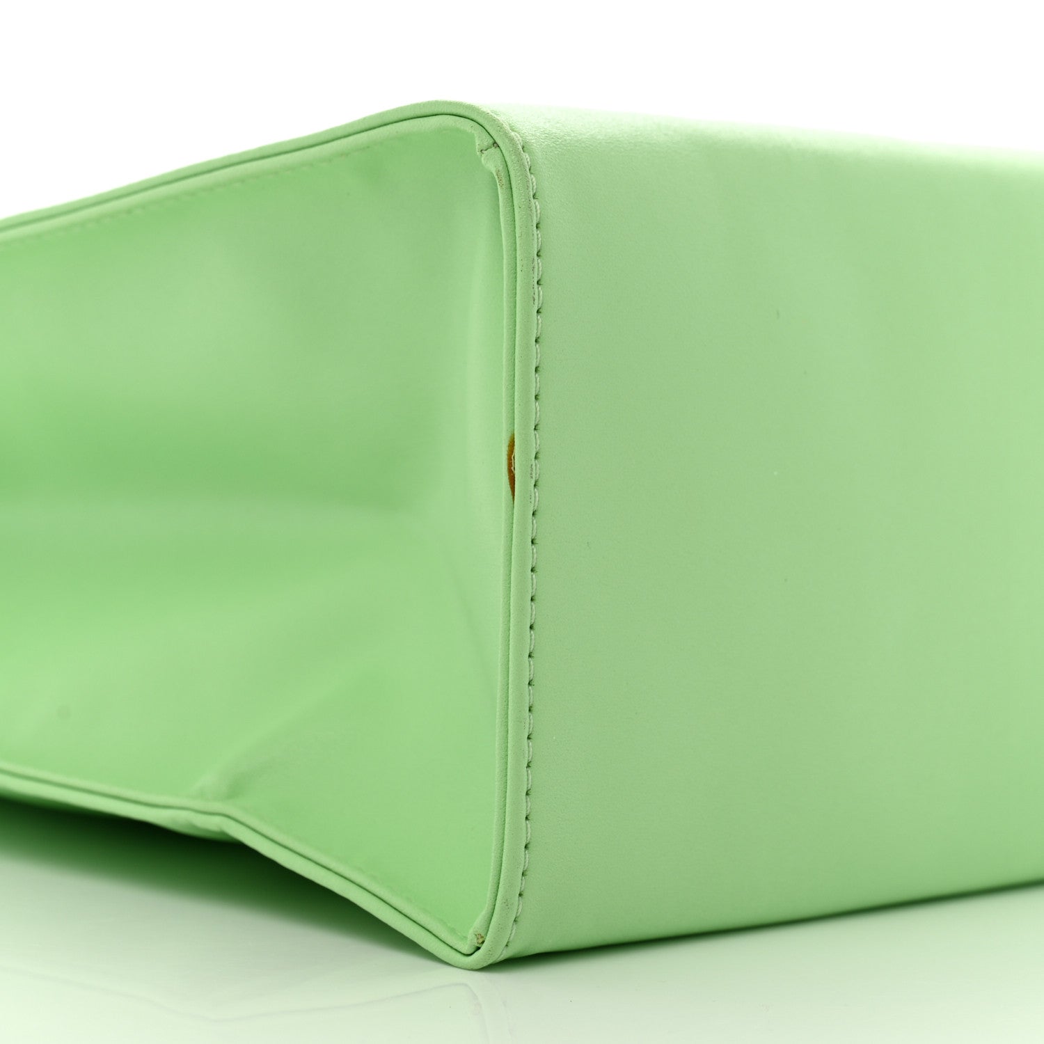 Telfar Vegan Leather Medium Shopping Bag Double Mint 9 of 11