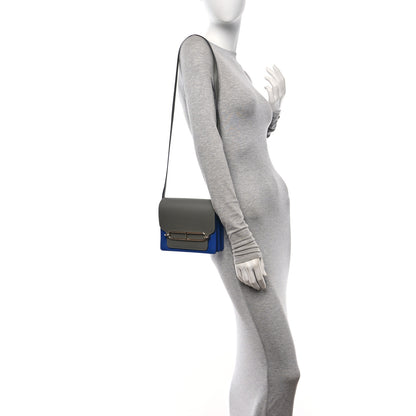 Hermes Evercolor Mini Sac Roulis Gris Meyer Bleu Royal 2 of 10