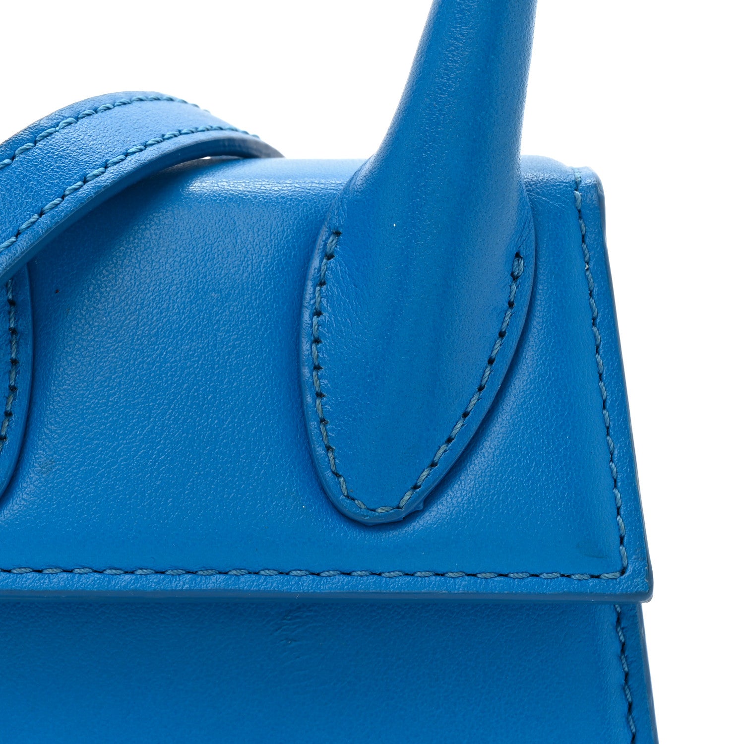 Jacquemus Smooth Calfskin Le Chiquito Blue 7 of 15