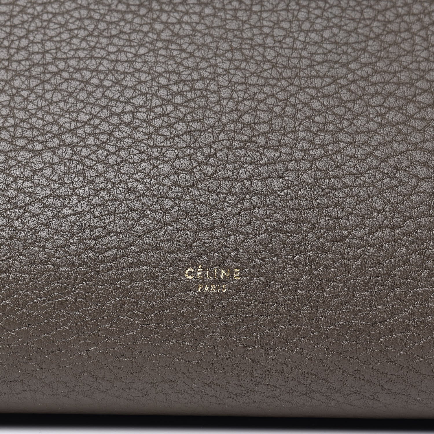 Celine Crisped Calfskin Large Tie Knot Tote Grey 10 of 19
