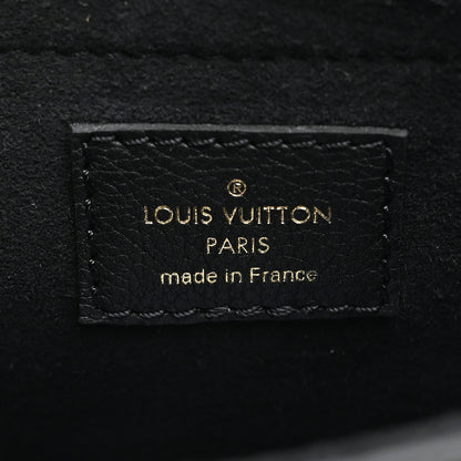 Louis Vuitton Grained Calfskin Lockme Tender Black 6 of 9