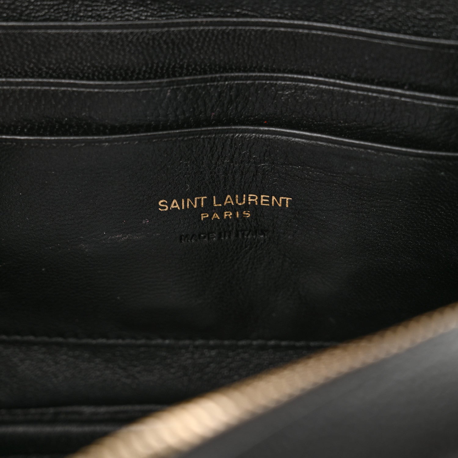Saint Laurent Grain De Poudre Matelasse Monogram Mini Lou Camera Bag Black 6 of 10