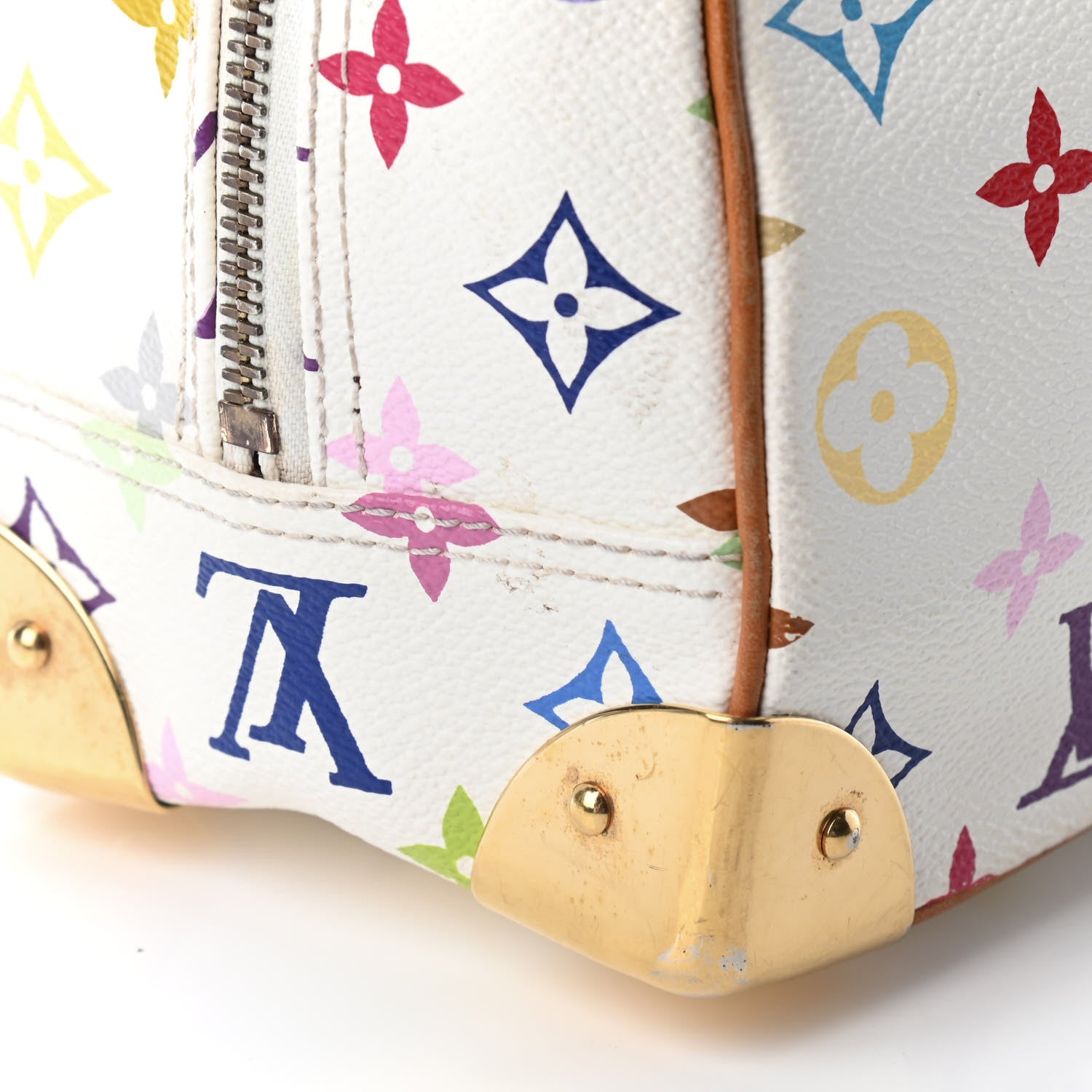 Louis Vuitton Monogram Multicolor Trouville White 8 of 8