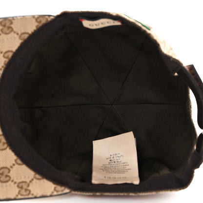 Gucci Monogram Web Baseball Hat M Beige Cocoa 7 of 9