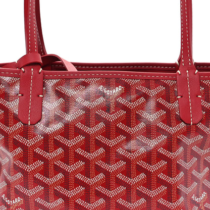 Goyard Goyardine Reversible Mini Anjou Red 9 of 17