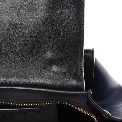 Celine Calfskin Suede Medium Tri-Color Trapeze Grey 26 of 27