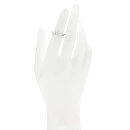 Chanel Platinum Diamond .26ct Camelia Ring 47 4 2 of 7