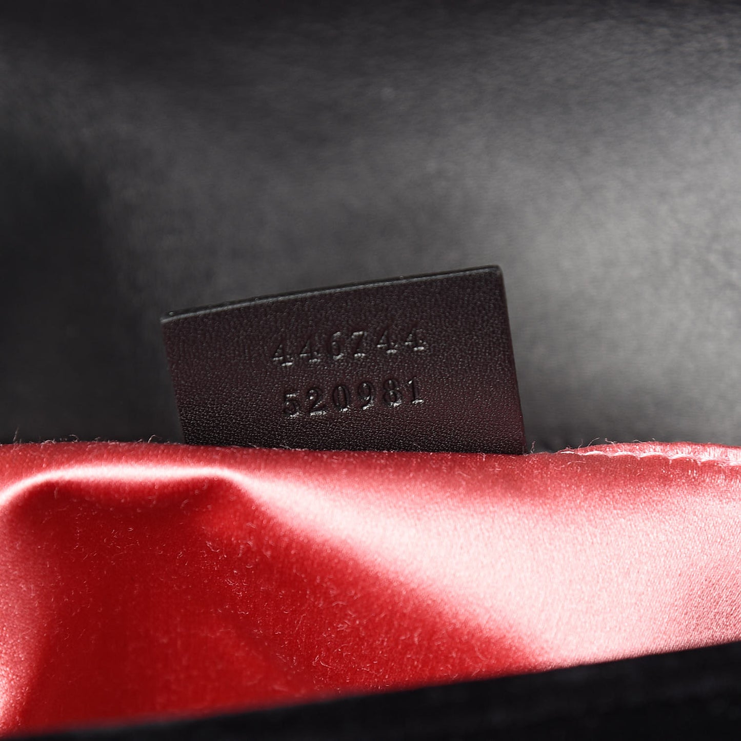 Velvet Matelasse Mini GG Marmont Shoulder Bag Black