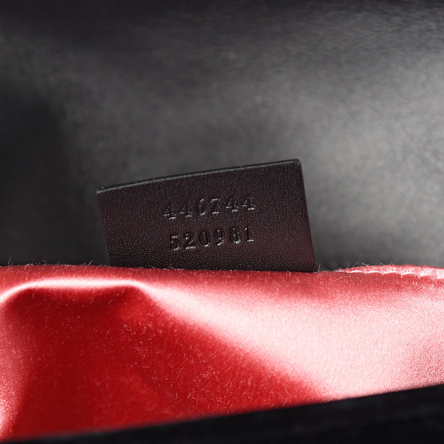 Gucci Velvet Matelasse Mini GG Marmont Shoulder Bag Black 7 of 11