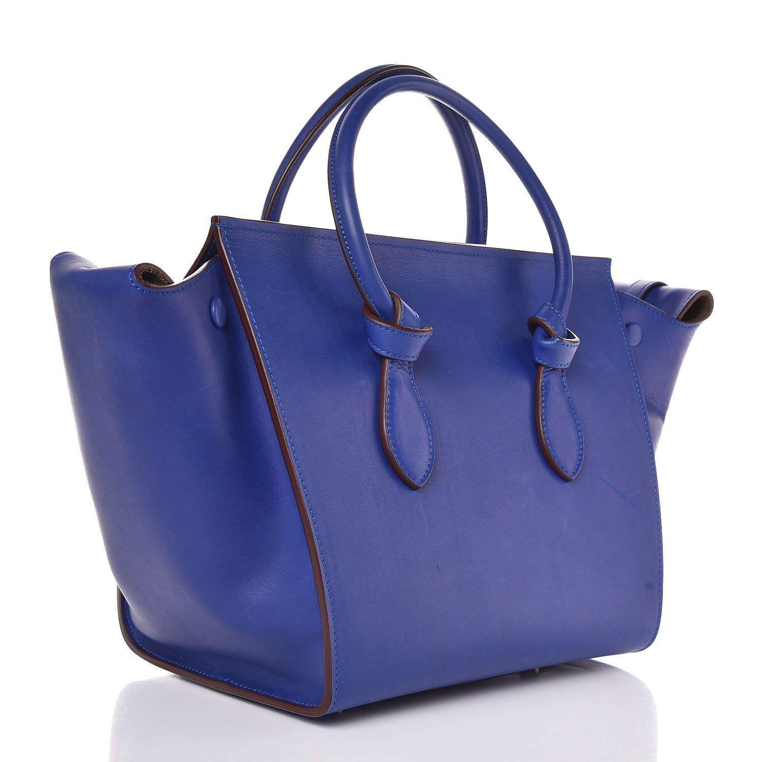 Celine Natural Calfskin Mini Tie Knot Tote Indigo 3 of 6