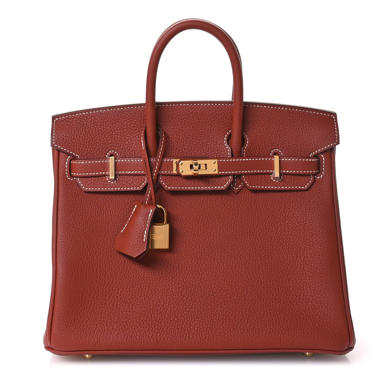 Hermes Togo Birkin 25 Sienne 1 of 11