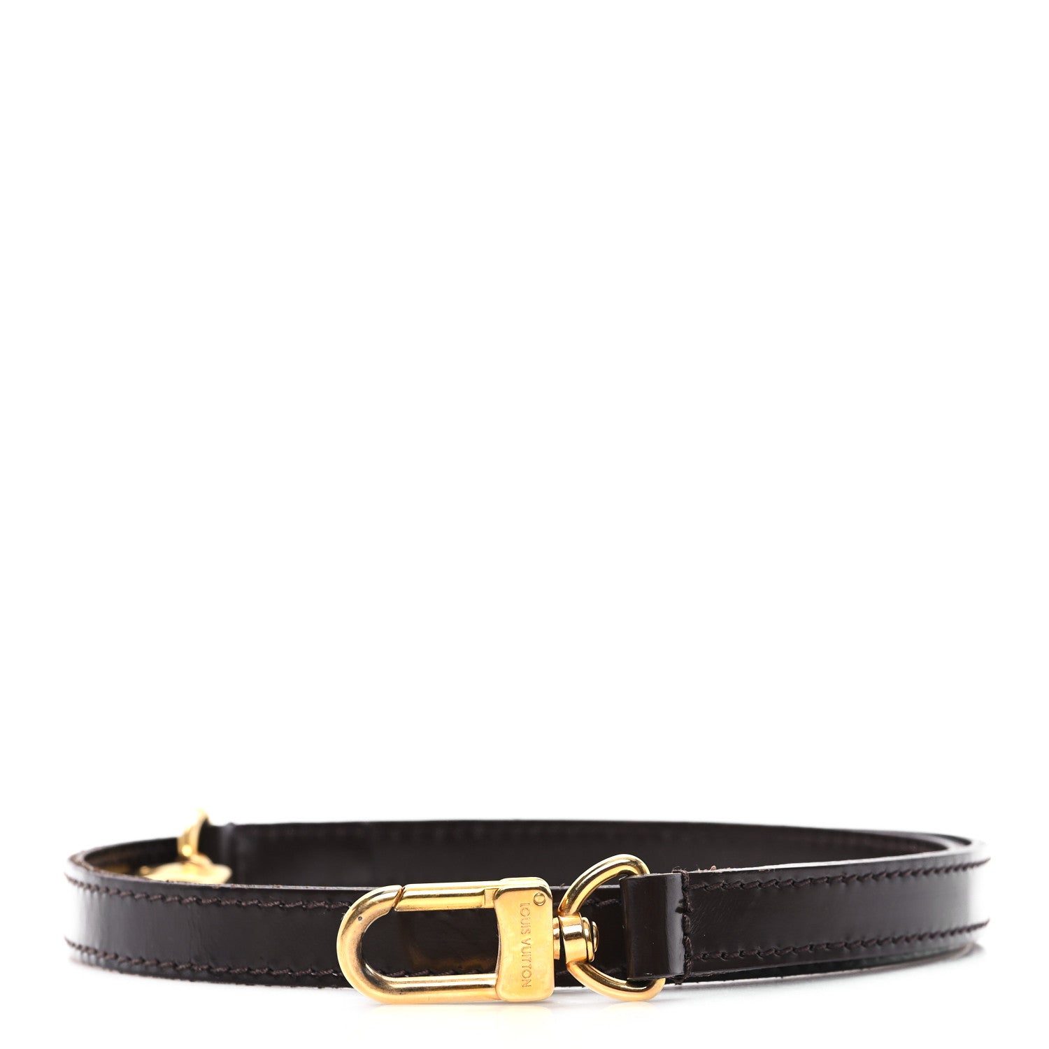 Louis Vuitton Calfskin Shoulder Strap Brown 1 of 3