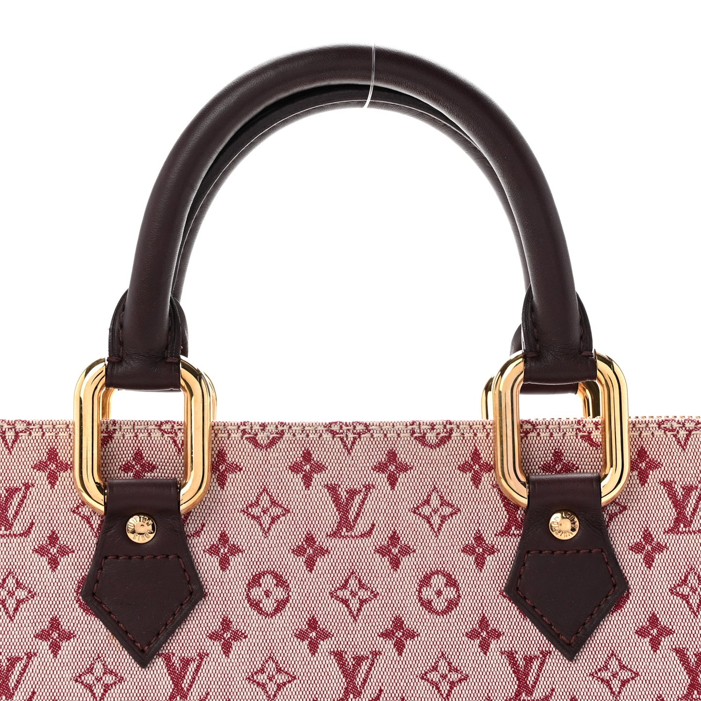Mini Monogram Alma Long Cherry