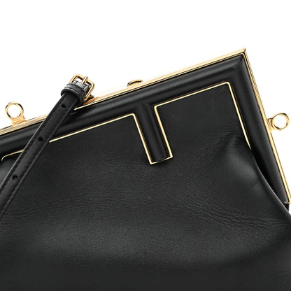 Fendi Shiny Nappa Small Fendi First Black 8 of 10