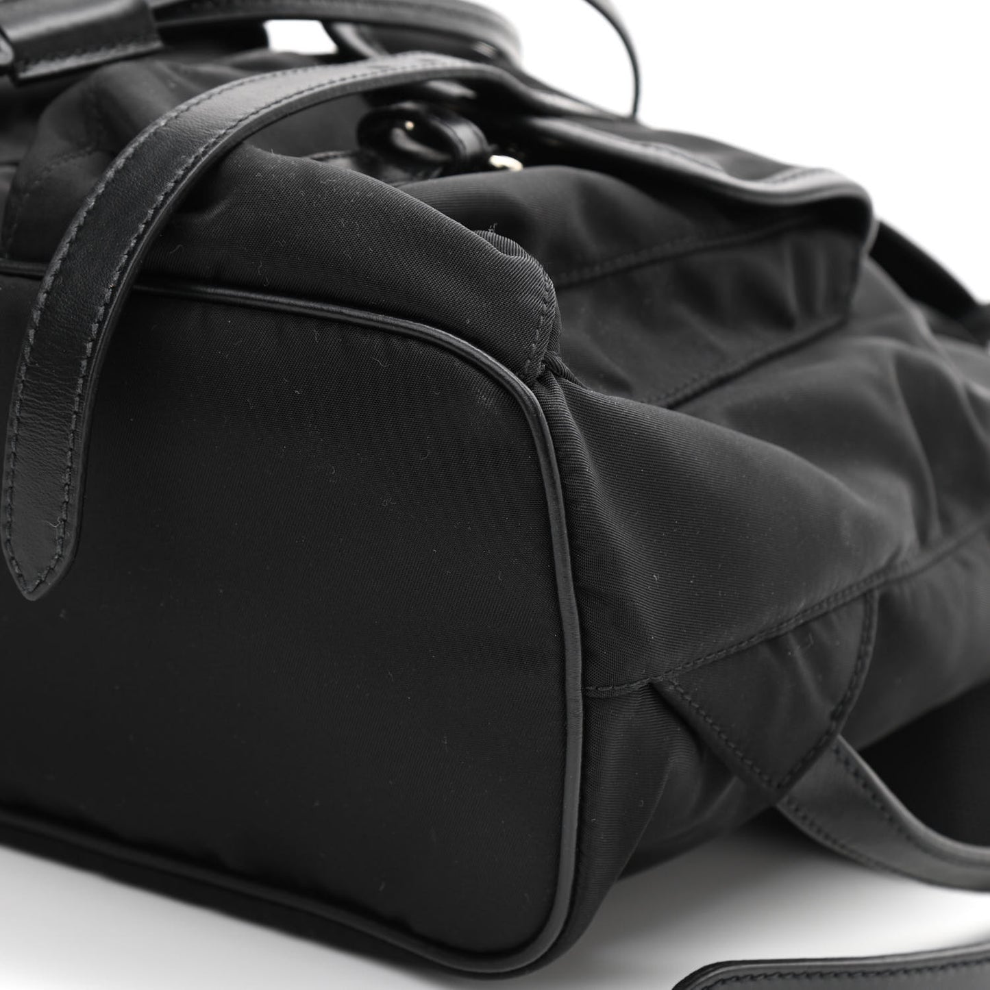 Tessuto Nylon Vitello Backpack Black