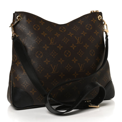 Louis Vuitton Monogram Odeon MM Black 3 of 13