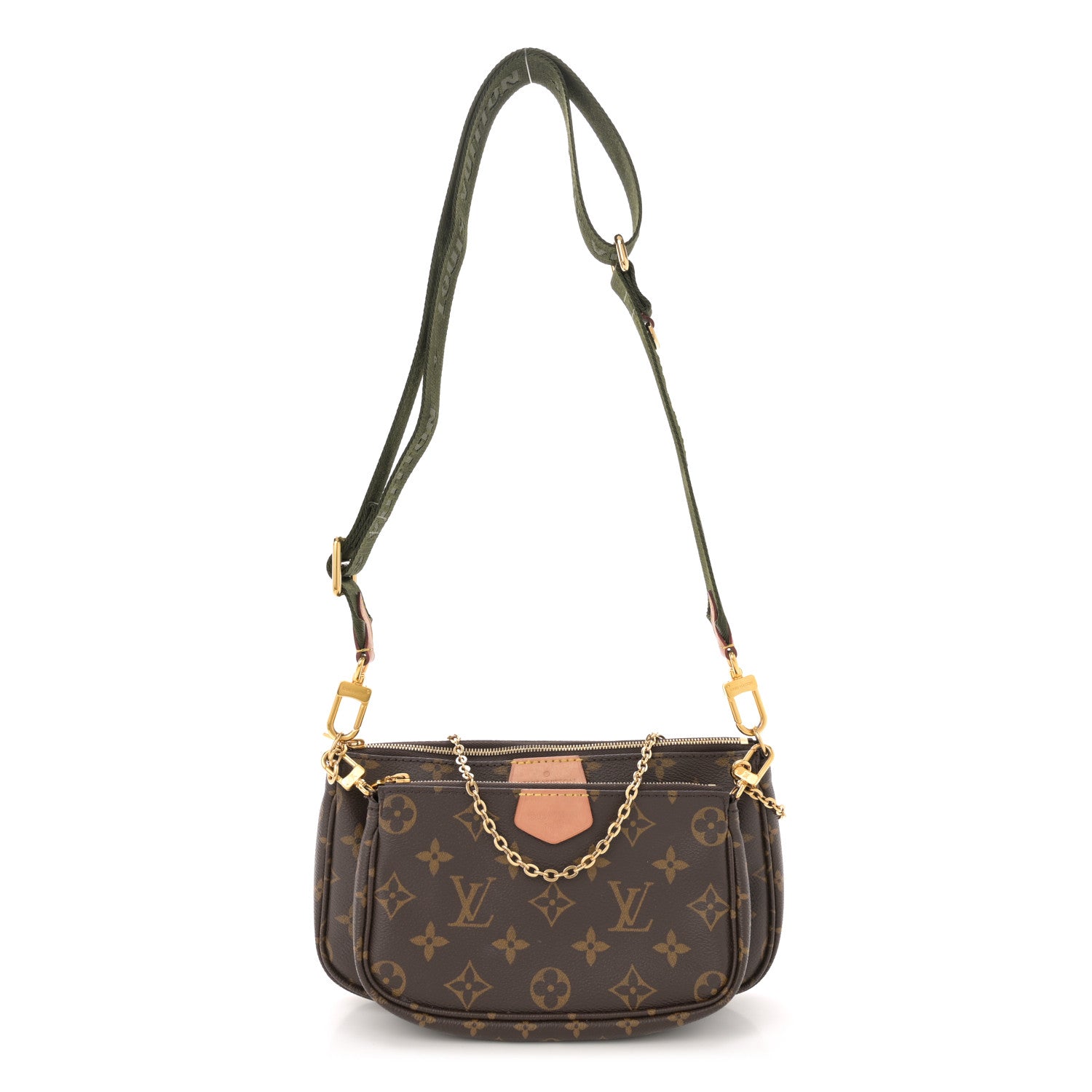 Louis Vuitton Monogram Multi Pochette Accessories Kaki 1 of 11