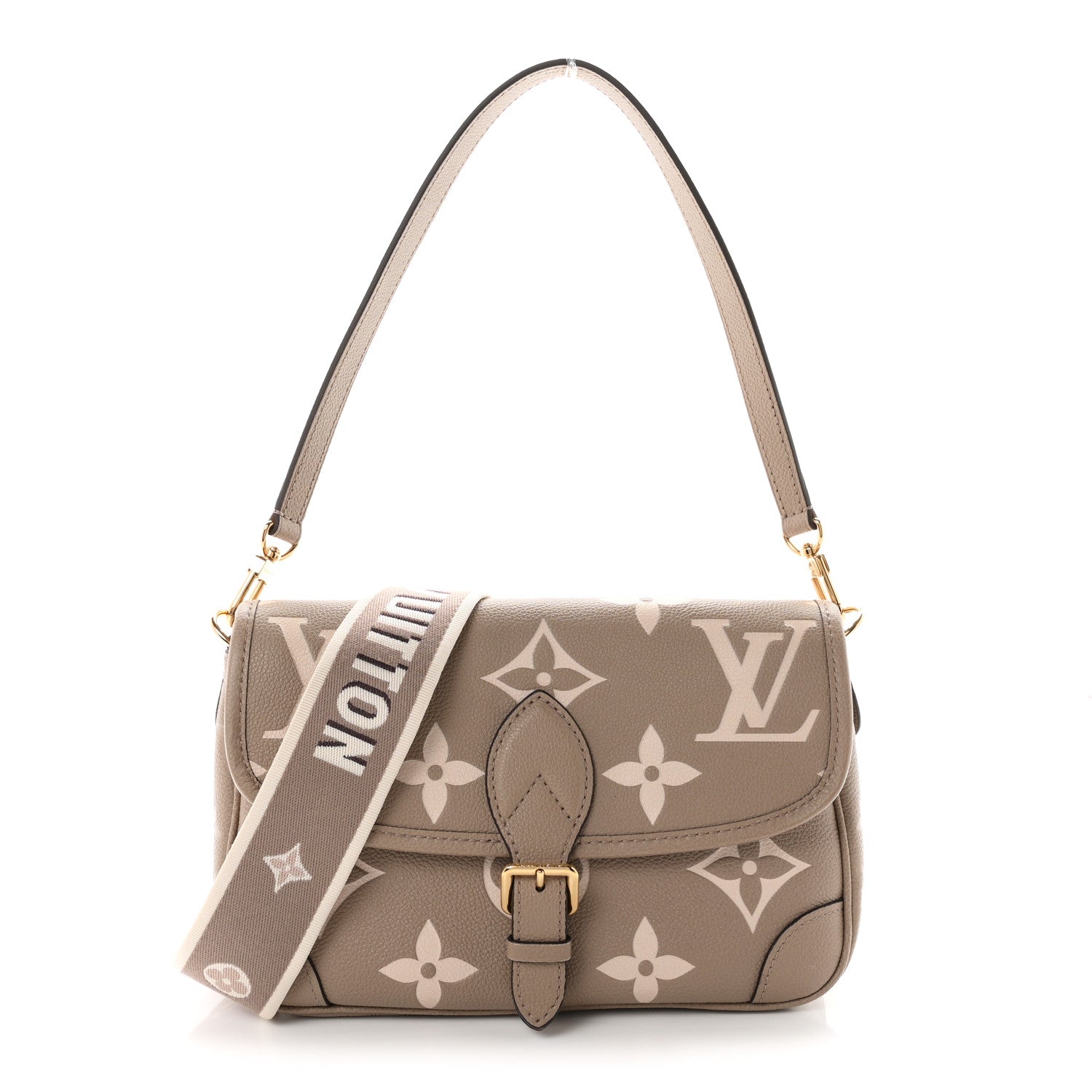 Louis Vuitton Empreinte Monogram Giant Diane Tourterelle Creme 1 of 10