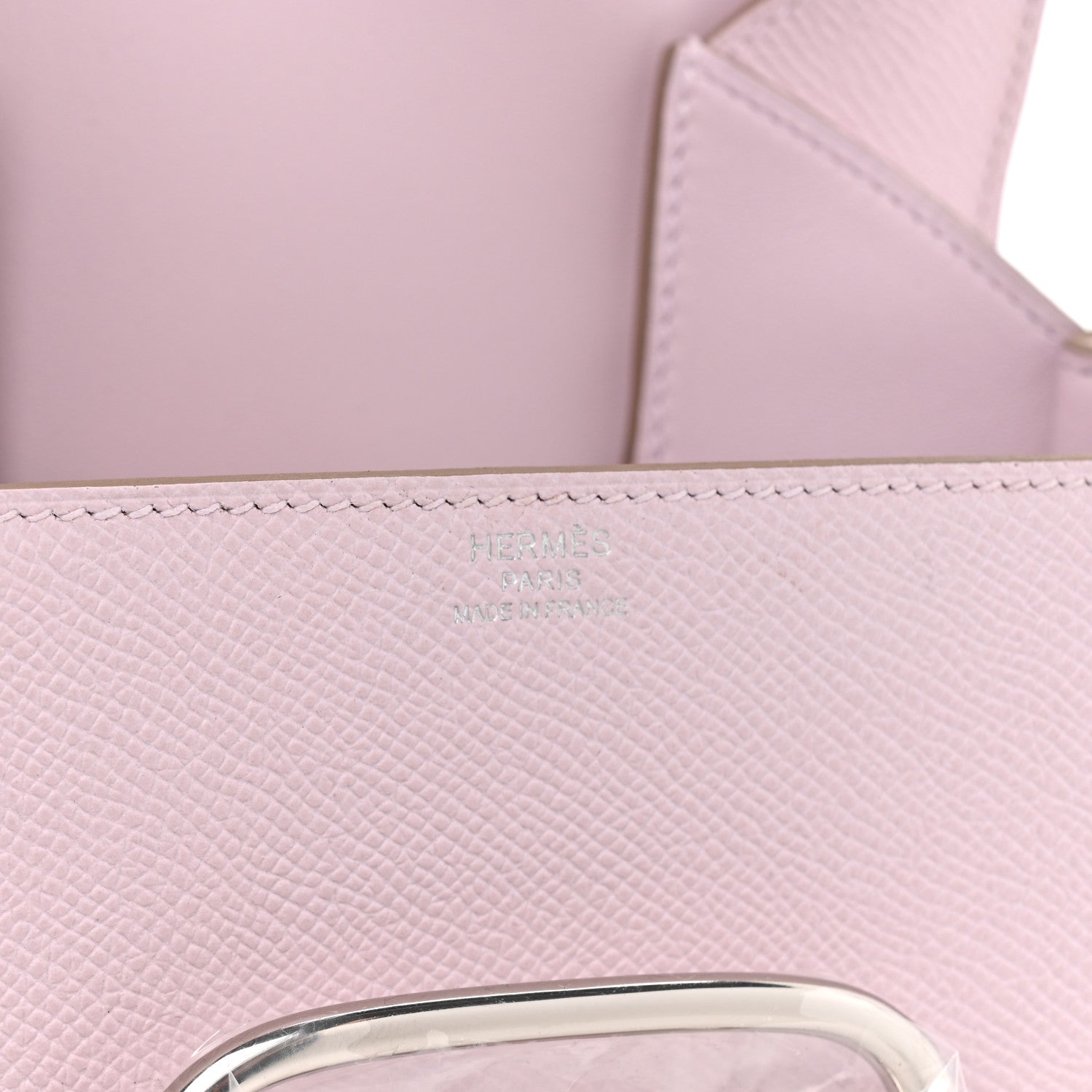 Hermes Epsom Mini Della Cavalleria Mauve Pale 6 of 10