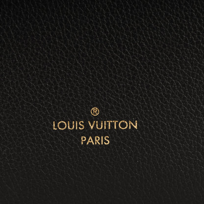 Louis Vuitton Calfskin Monogram Kimono Tote Black 6 of 8