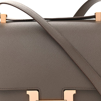 Hermes Epsom Constance 24 Etain 7 of 10