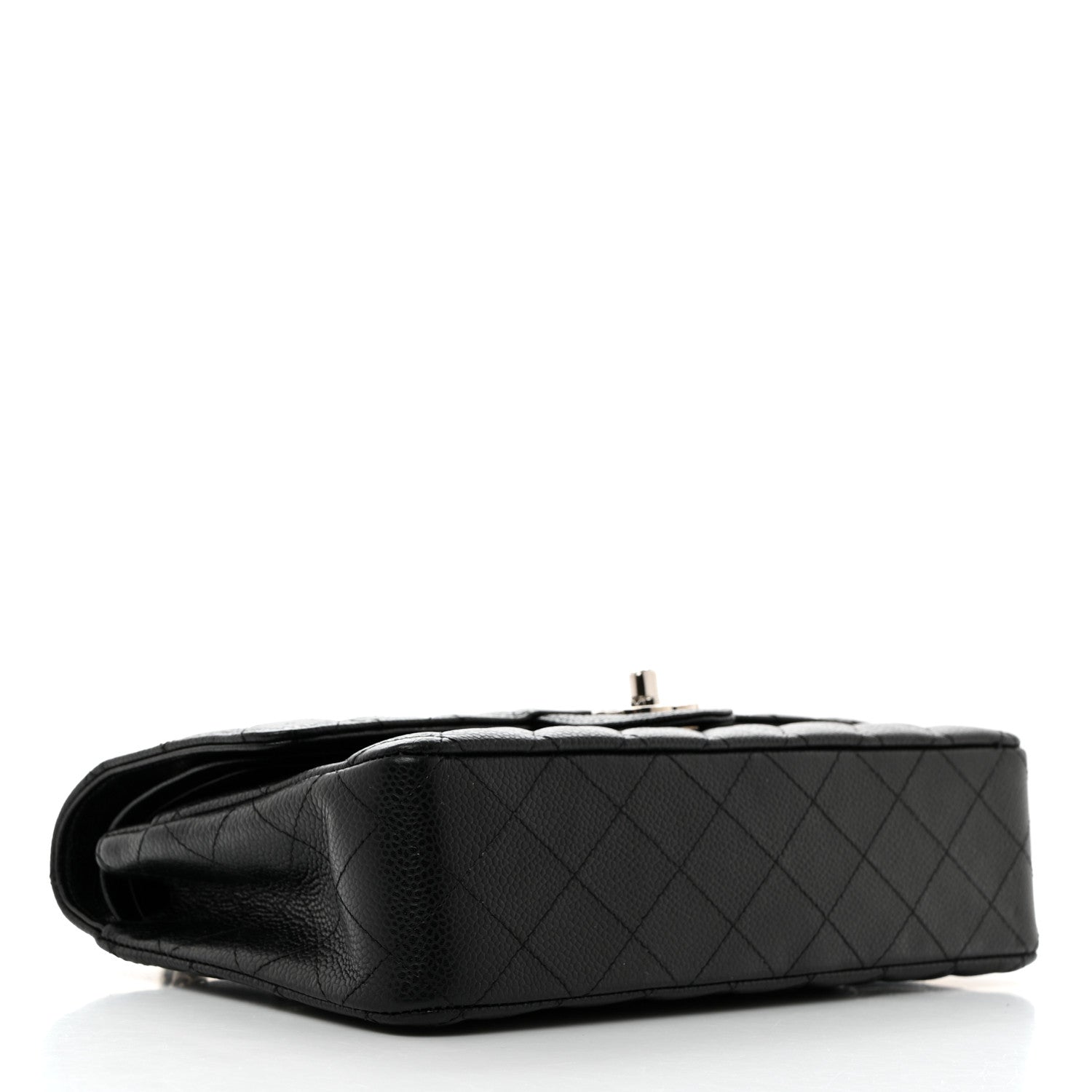 Chanel Caviar Quilted Medium Double Flap Black 4 of 12