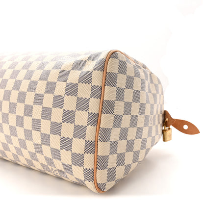 Louis Vuitton Damier Azur Speedy 30 10 of 10