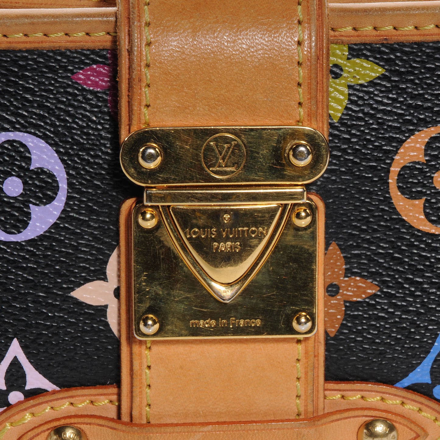 Monogram Multicolor Shirley Black
