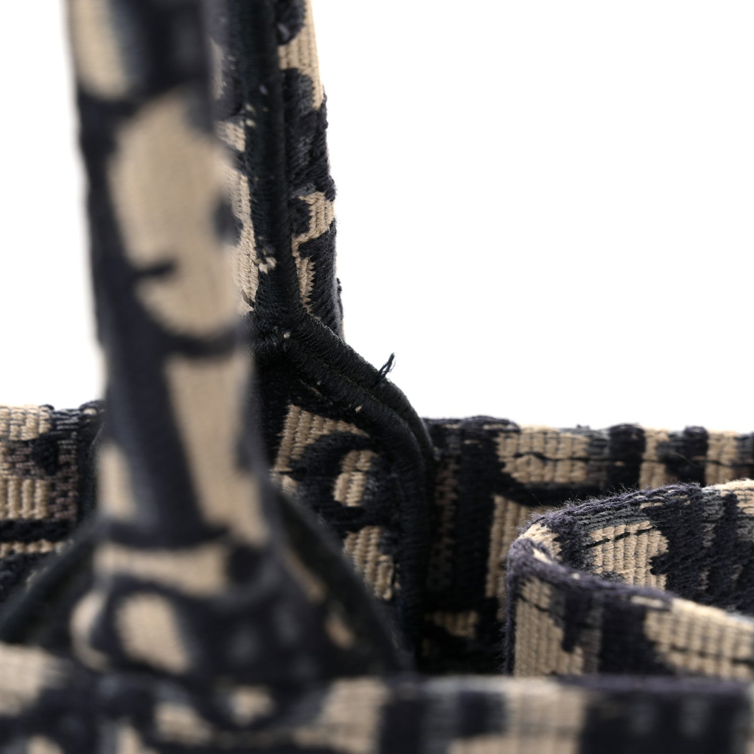 Christian Dior Oblique Medium Book Tote Blue Multicolor 11 of 11