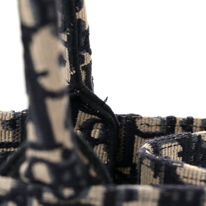 Christian Dior Oblique Medium Book Tote Blue Multicolor 11 of 11