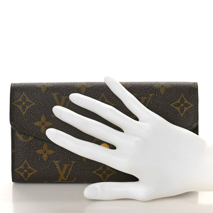 Louis Vuitton Monogram Sarah Wallet NM 2 of 8