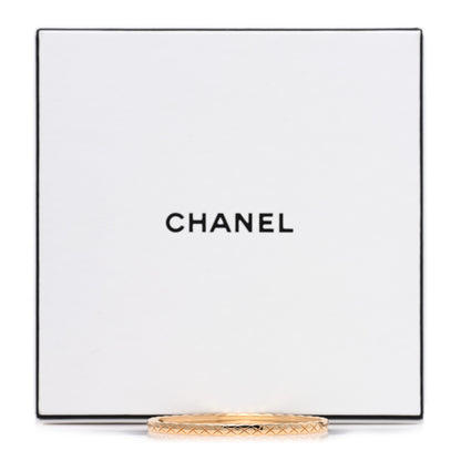 Chanel 18K Yellow Gold Mini Coco Crush Bangle Bracelet S 4 of 4