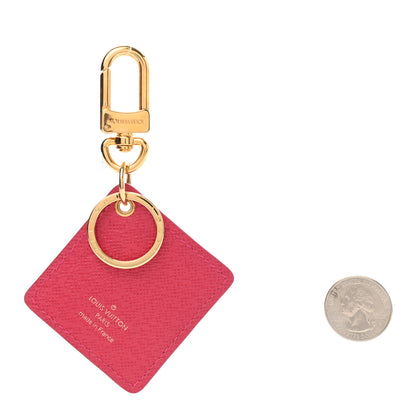 Louis Vuitton Monogram Illustre Carousel Bag Charm Key Ring Pink 2 of 5