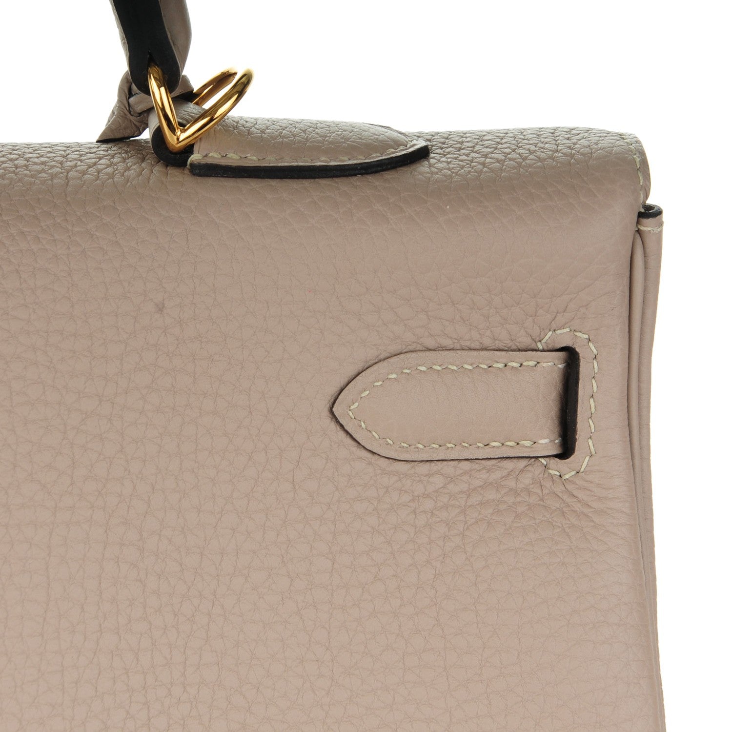 Hermes Togo Kelly Retourne 35 Gris Tourterelle 15 of 26