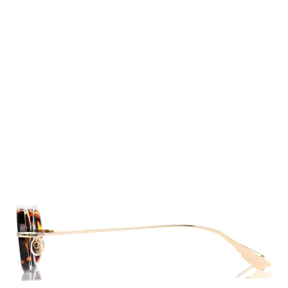 Christian Dior Hypnotic 2 Round Sunglasses Gold Tortoise 3 of 4