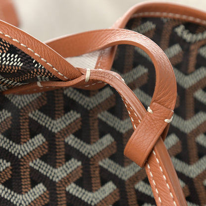 Goyard Goyardine Saint Louis GM Black Gold 11 of 11