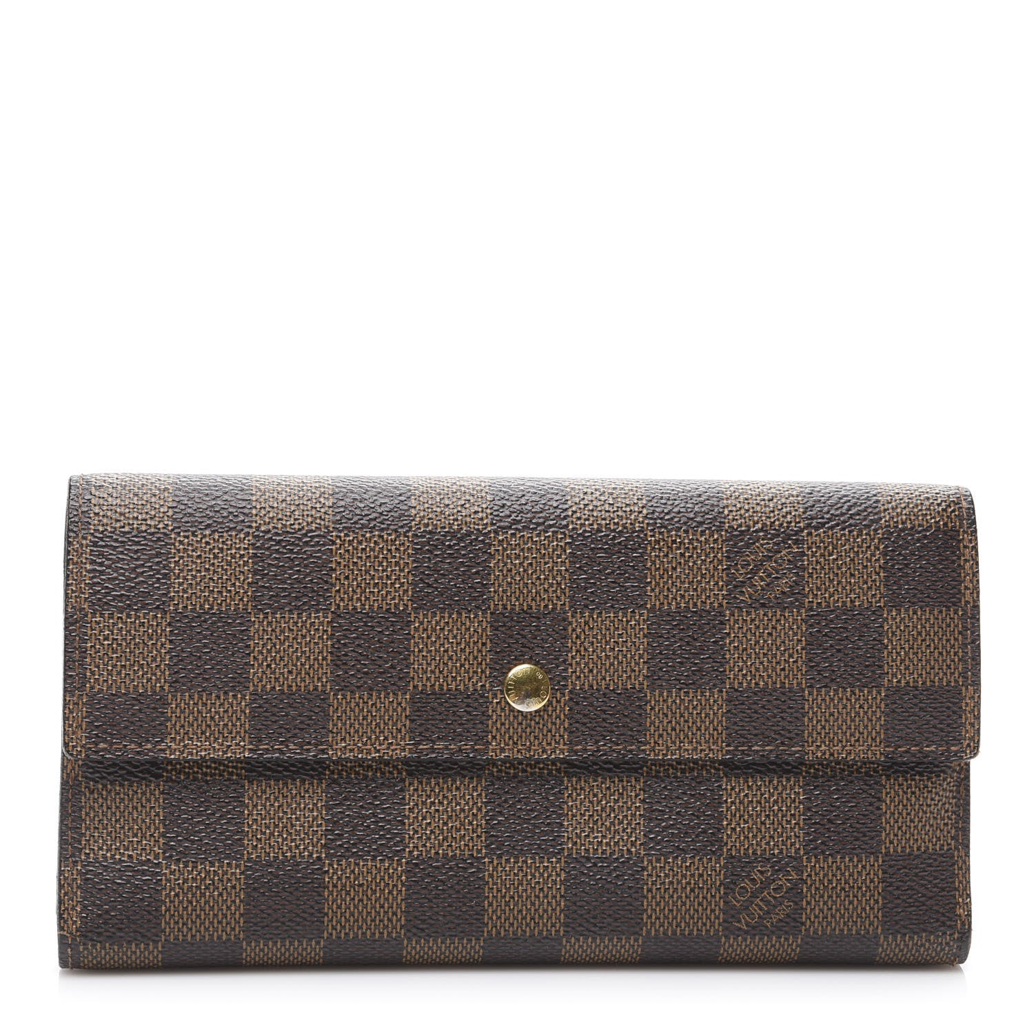 Louis Vuitton Damier Ebene Porte Tresor International Wallet 1 of 5