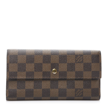 Louis Vuitton Damier Ebene Porte Tresor International Wallet 1 of 5