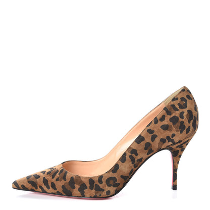 Christian Louboutin Veau Velours Clare 80 Pumps 38 Caramel 1 of 8