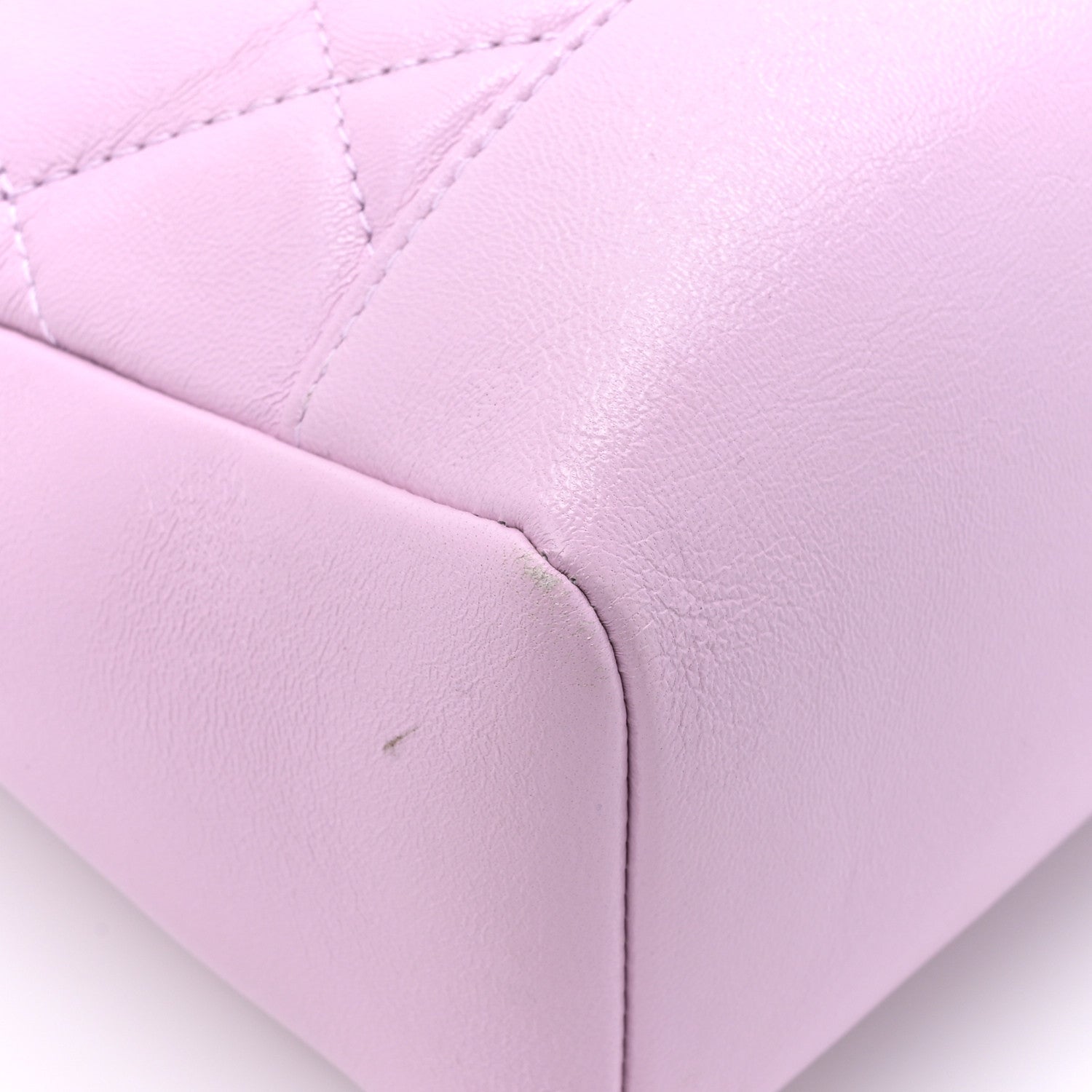 Chanel Shiny Lambskin Quilted Small 31 Shopping Bag Light Purple 11 of 12
