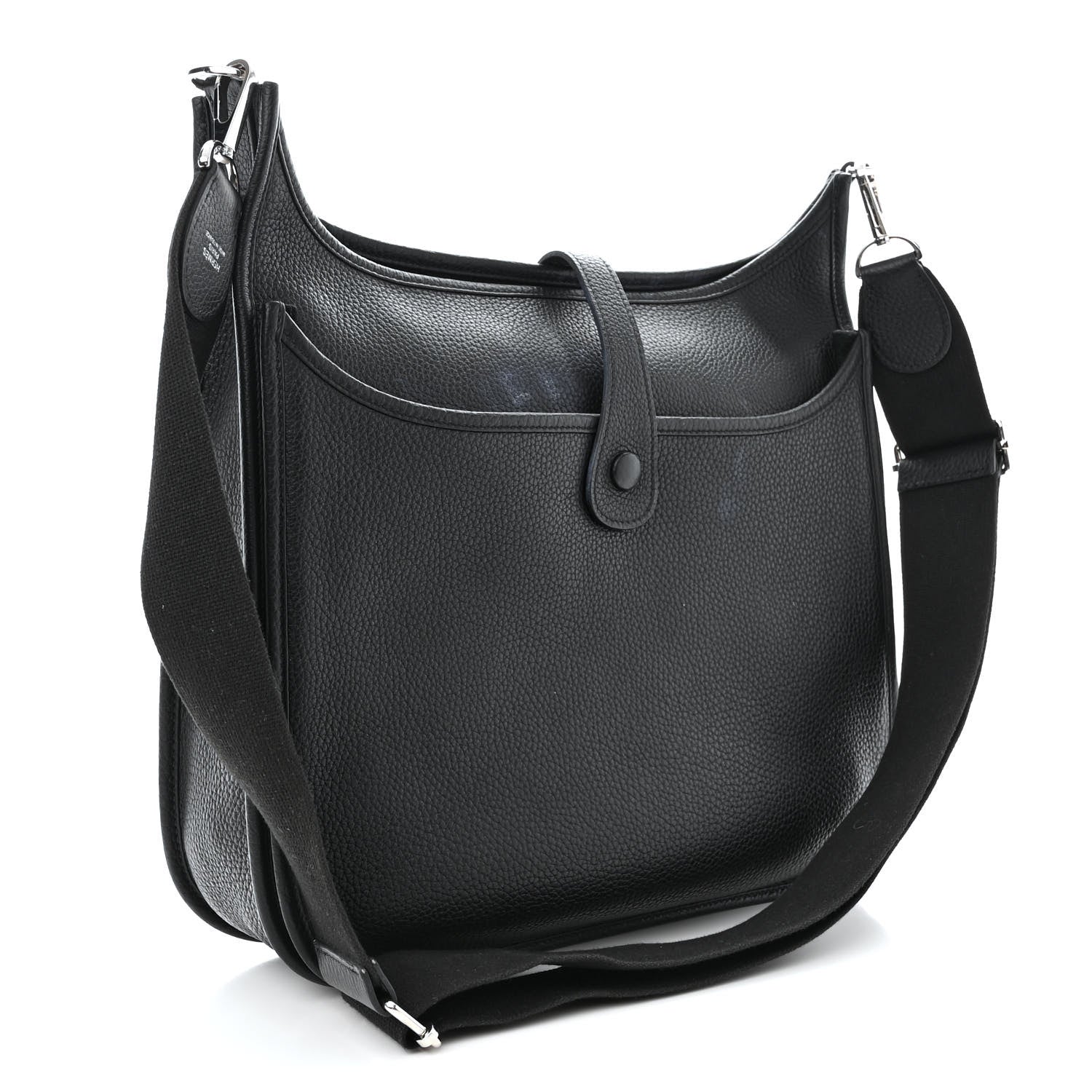 Hermes Taurillon Clemence Evelyne III GM Black 3 of 11